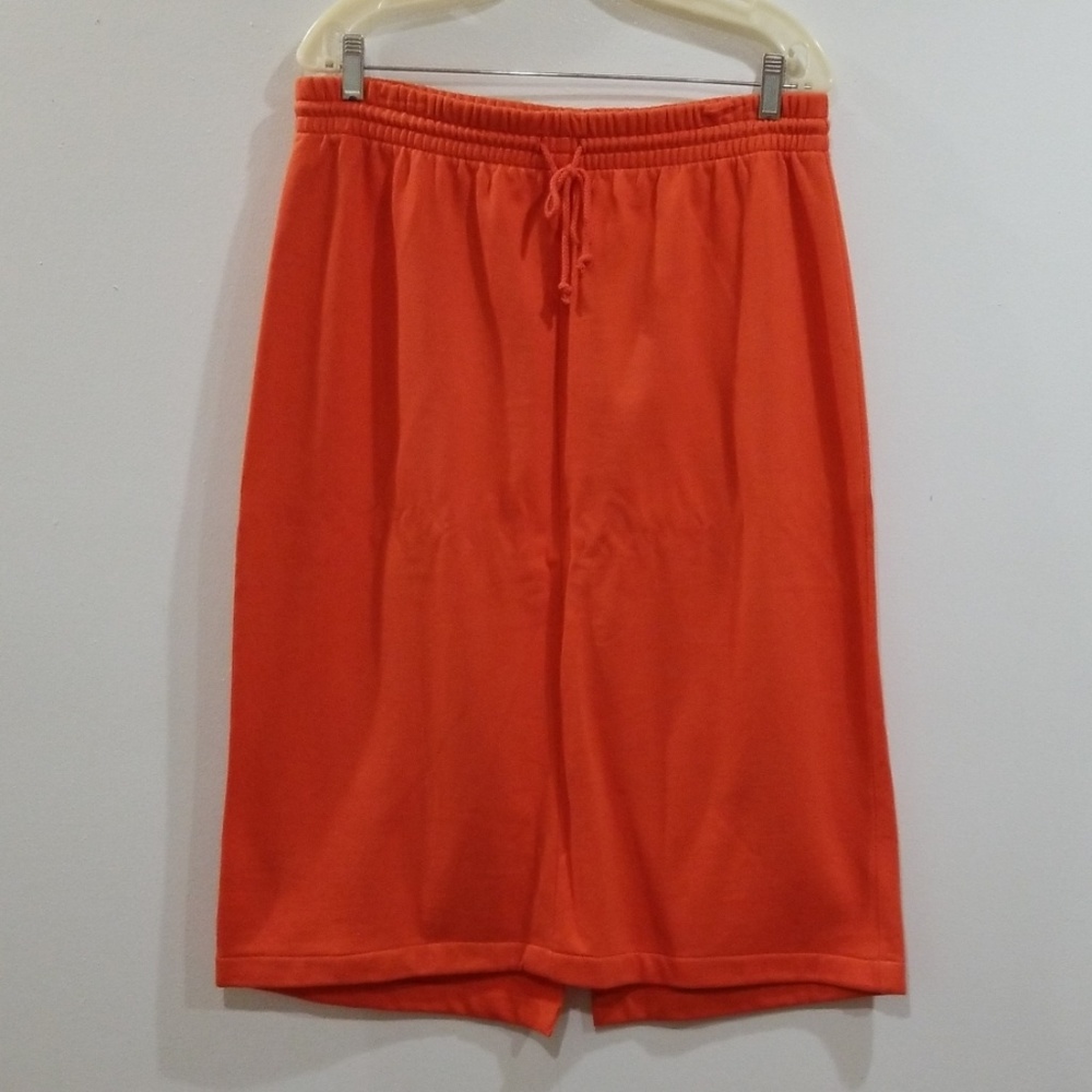 Newport news easy style women's orange XL skirt